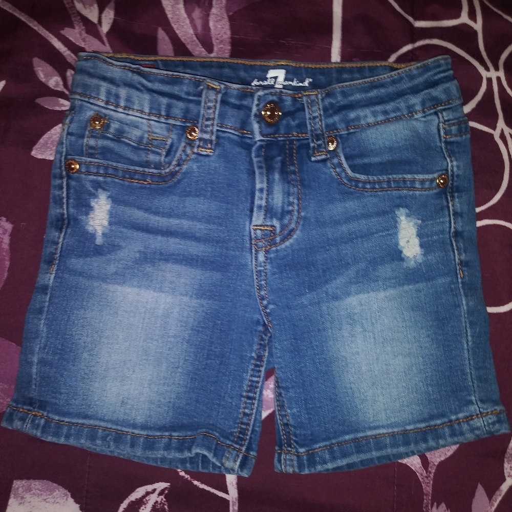 Girl's "7 For All Man Kind" Shorts